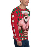 Santa Gains!! Ugly Christmas Sweater