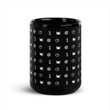 One Meal at a Time - Black Glossy Mug