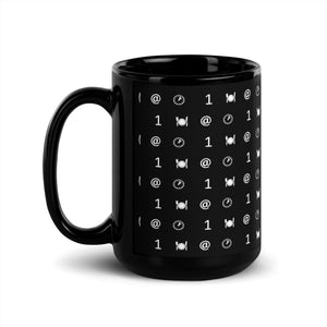 One Meal at a Time - Black Glossy Mug