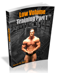 Low Volume Training Pt 1